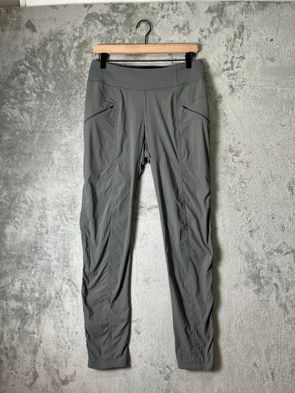 prAna Koen Stretch Pull On Hiking Travel Utility Pants Women’s Size Small Tall